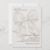 ボーニュートラルブライダルシャワー 招待状 (正面)