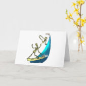 ボーヌサーフィン カード (黄色い花)