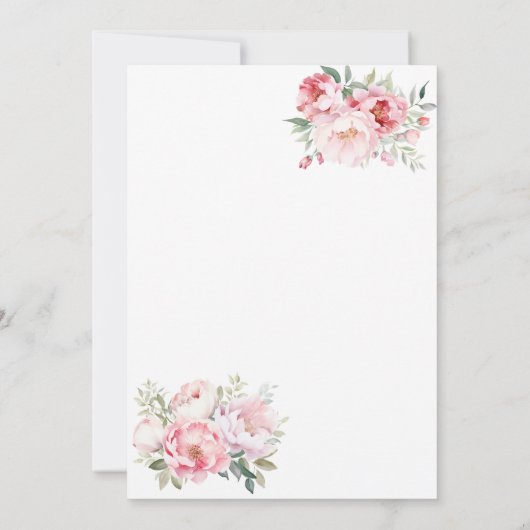 ボーバラ金ゴールドフレームRNナース卒業パーティー 招待状 (裏面)