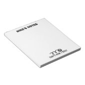 ボーパーソナライズされたルテンプレートメ書モ ノートパッド (アングル)