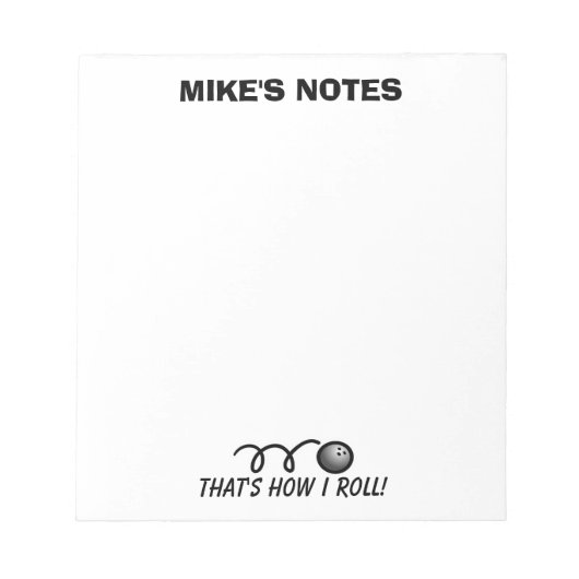 ボーパーソナライズされたルテンプレートメ書モ ノートパッド (正面)