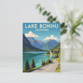 ボーヒンジュスロベニア湖 ポストカード (スタンド正面)