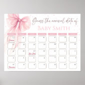 ボーピンコケット期日カレンダーを推測 ポスター (正面)