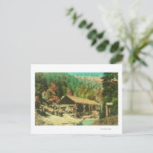 ボーフィッシュクリークのソーミルの外観 ポストカード (スタンド正面)