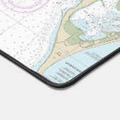 ボーフォートの入り江とコアのサウンドチャートの一部 デスクマット (コーナー)