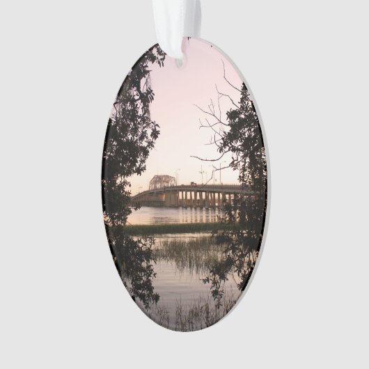 ボーフォートブリッジウッズメモリアル楕円オーナメント オーナメント (正面)
