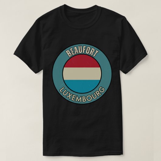 ボーフォール ルクセンブルク Tシャツ (デザイン正面)