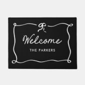 ボーフランスのウ | ようこそお洒落 ドアマット (正面)