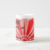 ボーフリンド用ホットドリンクマグ ボーンチャイナマグカップ (正面)