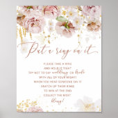 ボーフローラガーデン花嫁ブライダルシャワーと言わない ポスター (正面)