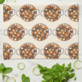 ボーフ・ブルギニョン牛ブルゴーニュ・シチューフランスの食品 キッチンタオル (折り畳み)