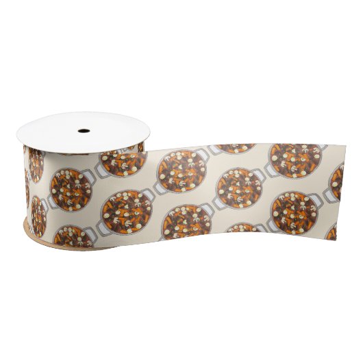 ボーフ・ブルギニョン牛ブルゴーニュ・シチューフランスの食品 サテンリボン (リール)