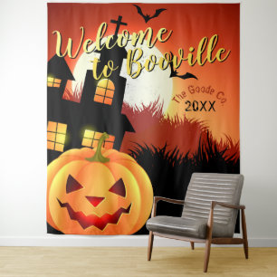 ボーブイルのハロウィンへようこそ イベントの背景 タペストリー