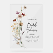 ボーブライダルシャワーアクリル標識 アクリルサイン (正面)