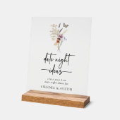 ボーブライダルシャワーアクリル標識 アクリルサイン (傾斜)