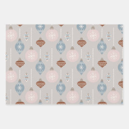 ボーブルとクリスマススターズニュートラル口蓋 ラッピングペーパーシート