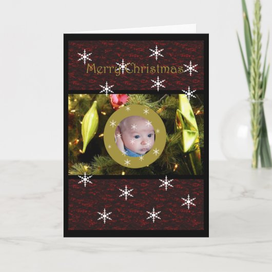 ボーブルウィンドウクリスマスカード シーズンカード (正面)