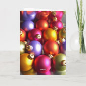 ボーブルズクリスマスカード シーズンカード (裏面)