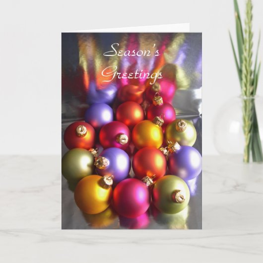 ボーブルズクリスマスカード シーズンカード (正面)