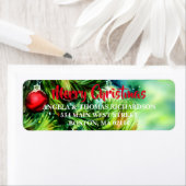 ボーブル付きクリスマスツリー ラベル (インサイチュ)