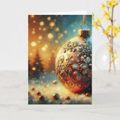 ボーブル カード (黄色い花)