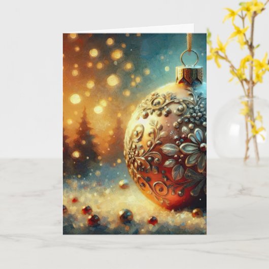 ボーブル カード (黄色い花)