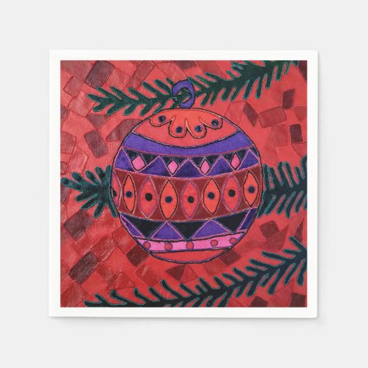 ボーブル スタンダードカクテルナプキン (正面)