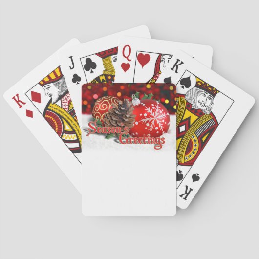 ボーブル&パインコーン トランプ (裏面)