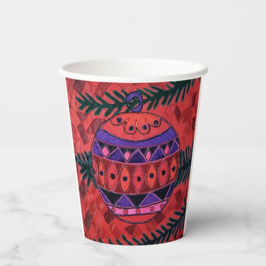 ボーブル 紙コップ (裏面)