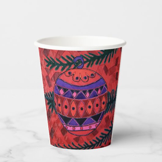 ボーブル 紙コップ (正面)