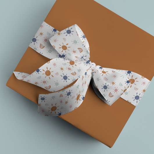 ボーヘミアンのサンシャインとアーストーンの虹 グログランリボン