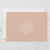 ボーベビーオンボードベビー男女兼用シャワー サンキューカード (裏面)