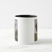 ボーベー、c.1850の近くの村の郊外 マグカップ (中央)