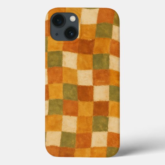 ボーホアースのトーン市松模様にパターン Case-Mate iPhoneケース (裏面)