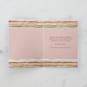 ボーホアース音手描き折り畳みクリスマスカード カード (内部)