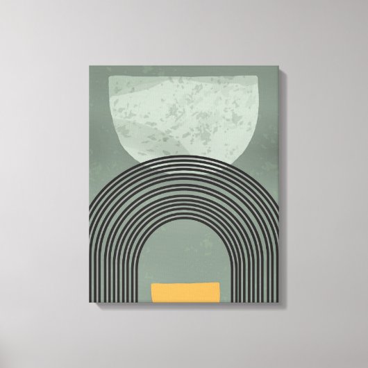 ボーホアートレインボー キャンバスプリント (正面)