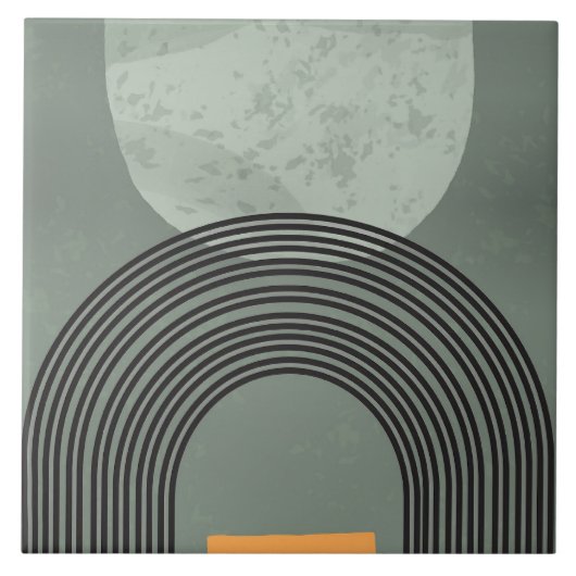 ボーホアートレインボー タイル (正面)