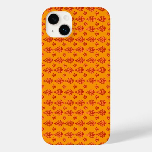 ボーホインディアブロックプリント Case-Mate iPhoneケース (裏面)