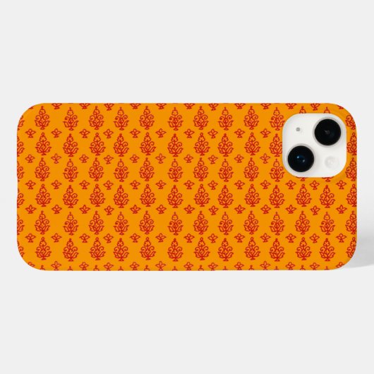ボーホインディアブロックプリント Case-Mate iPhoneケース (裏面 (横))