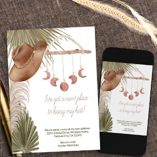 ボーホウェスタン新しい場所つるハット移動 案内状