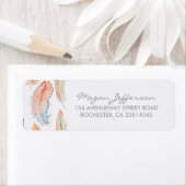 ボーホウォーター色の羽結婚羽 ラベル (インサイチュ)