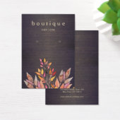 ボーホウッドジュエリーイヤリング表示カード (デスク)