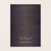 ボーホウッドジュエリーイヤリング表示カード (裏面)