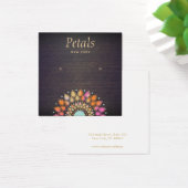 ボーホウッドスタッドイヤリングディスプレイカード (デスク)