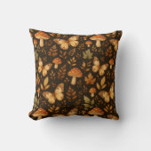 ボーホウッドランドフォレストキノコ | 紅葉 クッション (正面)