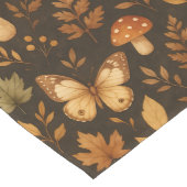 ボーホウッドランドフォレストキノコ | 紅葉 ミディアムテーブルランナー (コーナー)