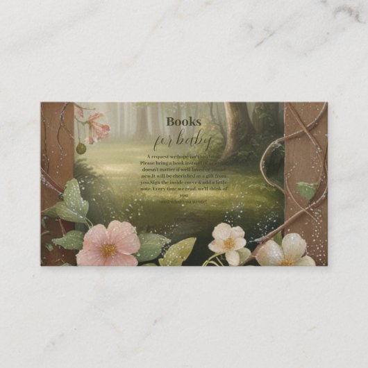 ボーホウッドランドベビー エンクロージャーカード (正面)