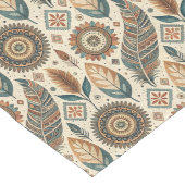 ボーホエスニックのテーブルランナー自然音 ロングテーブルランナー (コーナー)