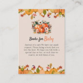 ボーホカボチャ女の子の本ベビーエンクロージャカード エンクロージャーカード (正面)