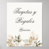 ボーホカードスペインの及び結婚ギフト ポスター (正面)